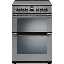 Stoves Sterling 600DF Dual Fuel Mini Range Cooker in Stainless Steel